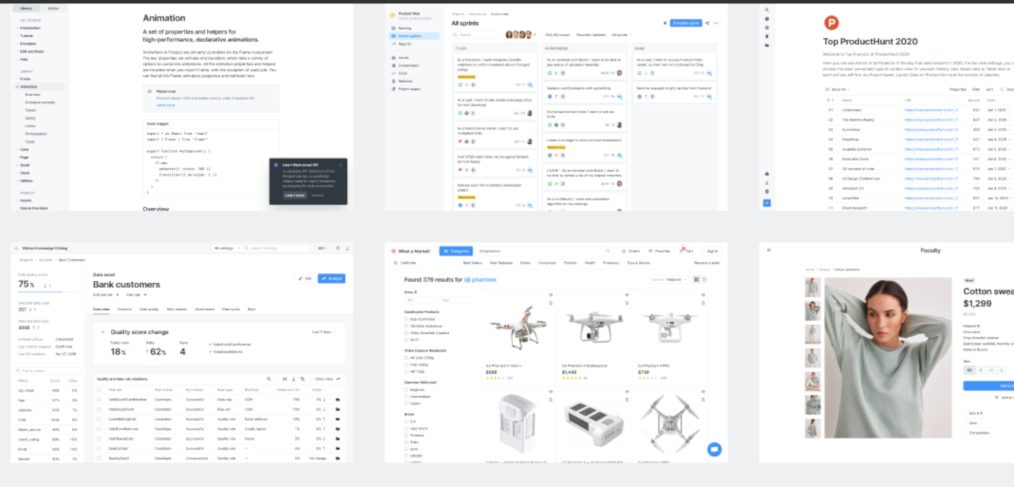 9 free Figma web/dashboard interfaces