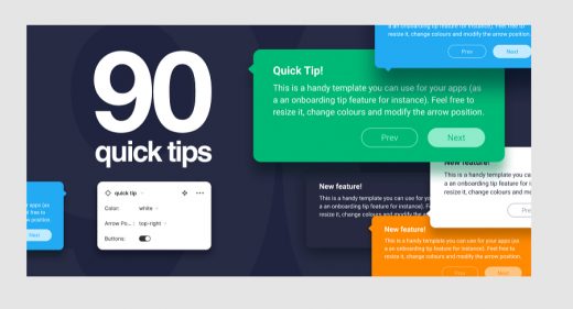 90 Free Figma Tooltips templates