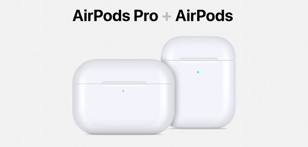 AirPods Figma vector mockup