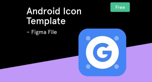 Android app icon Figma template