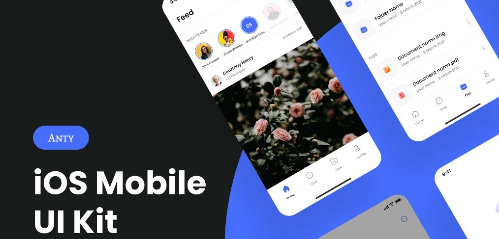 Anty - Free Figma iOS UI Kit