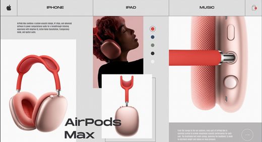 Apple AirPods Max Figma product card