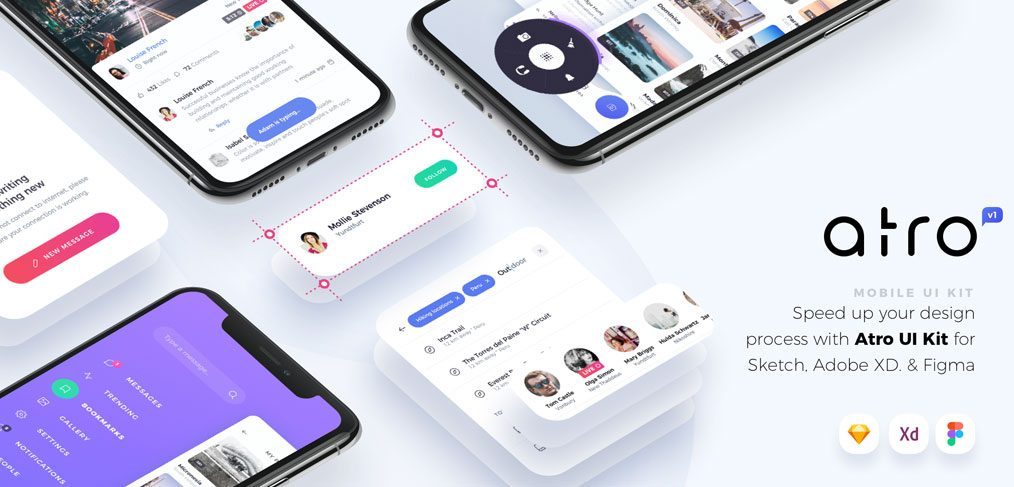 Atro – Figma UI kit (Premium)