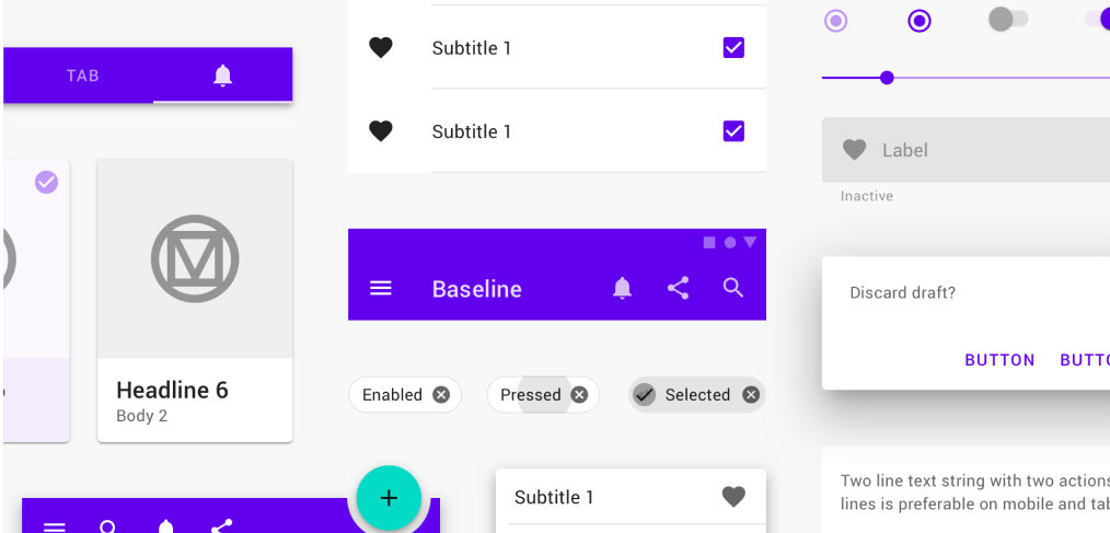 Base Figma Material UI kit