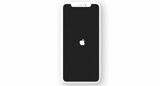 Black&white iPhone X Figma mockup