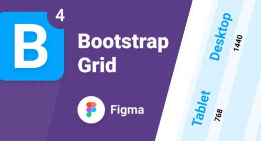 Bootstrap Grid v4 for Figma