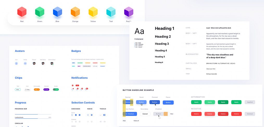 Core Design System template