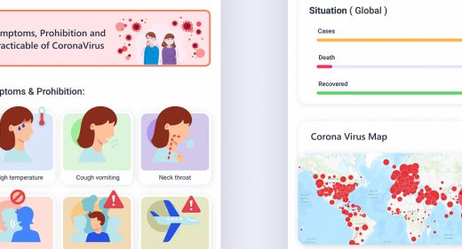 Coronavirus Figma reporting app