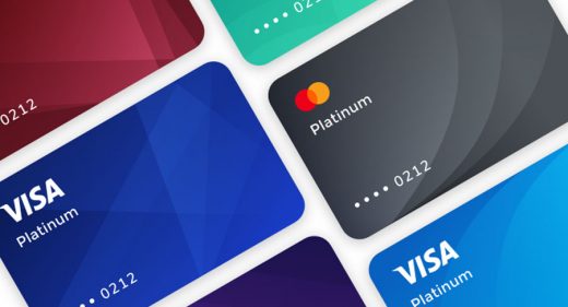 Credit card templates for Figma