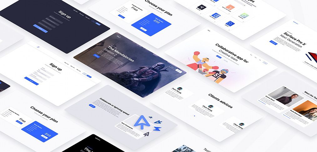 Exo - Figma design system template