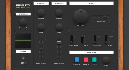 Figma audio controller illustration