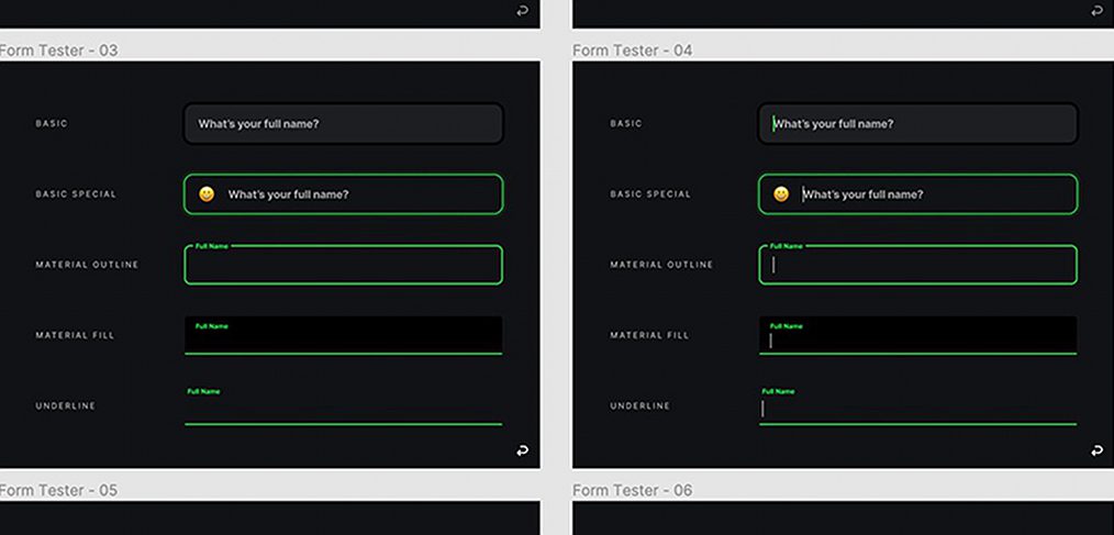 Figma form tester freebie