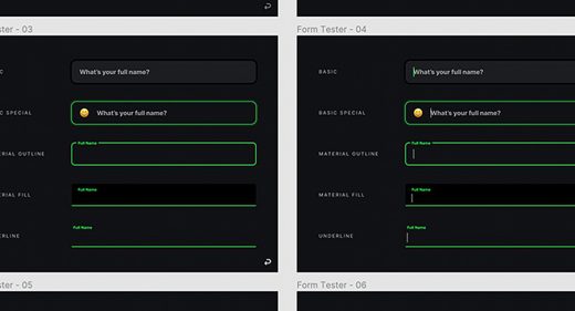 Figma form tester freebie