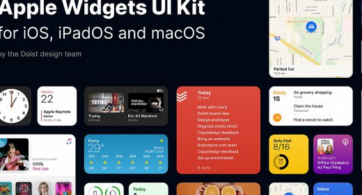 Figma Free Apple Widgets UI Kit