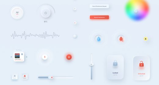 Figma free Interactive UI elements