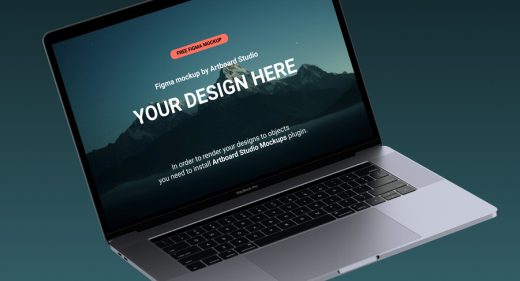 Figma free Macbook mockup