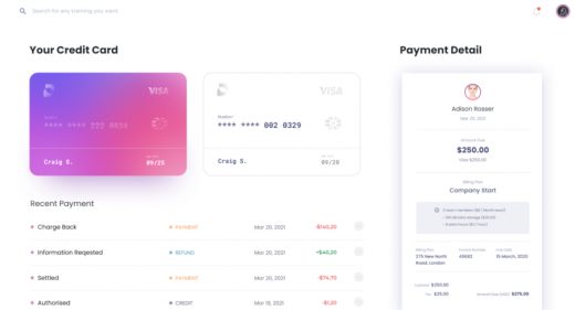 Figma payment page template