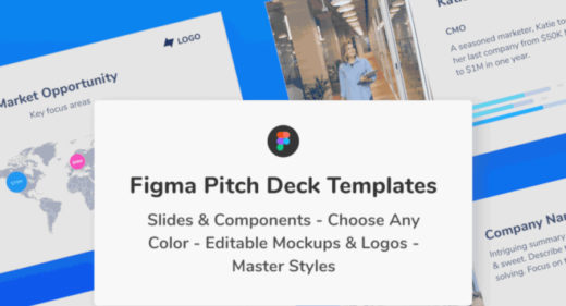 Figma Pitch Deck Presentation Templates