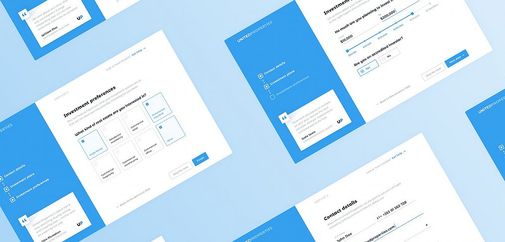 Figma real estate onboarding process