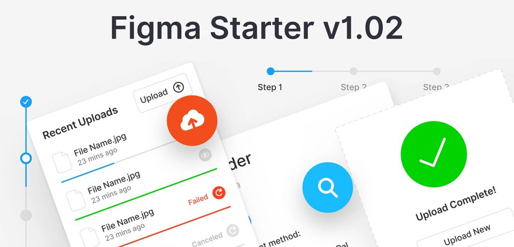 Figma starter free UI kit