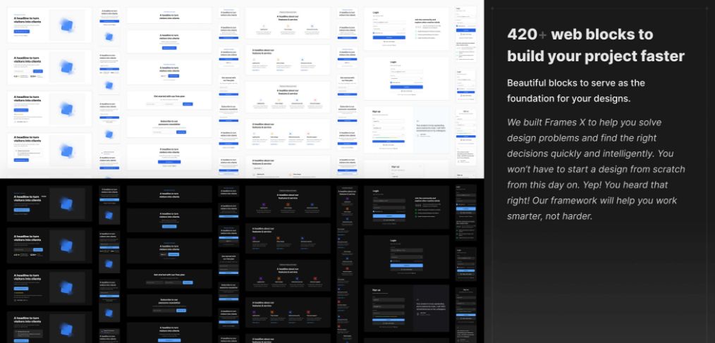 frames x - premium figma ui kit 4