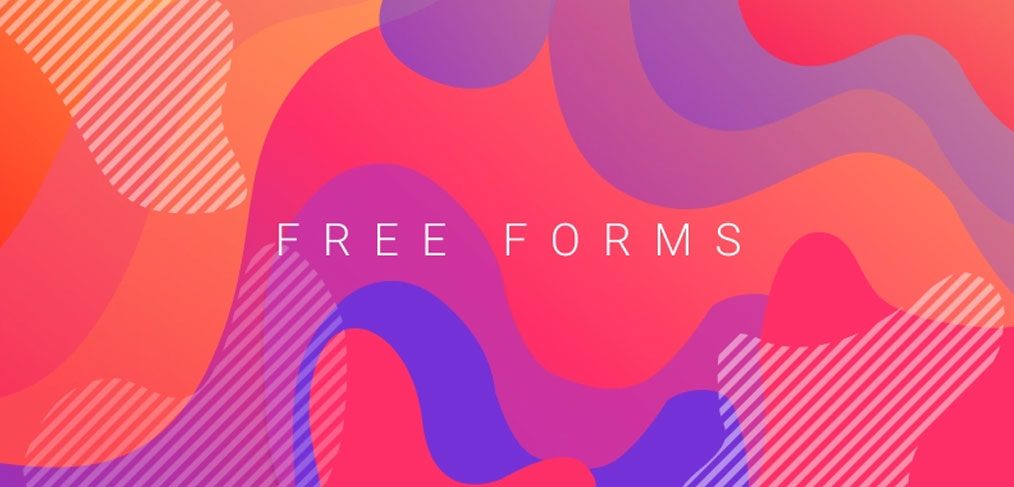 Free Figma abstract forms