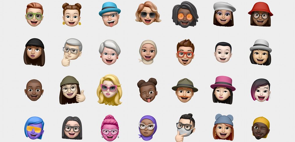 Free Figma memoji avatars