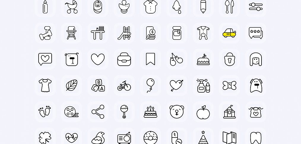 Free kids Figma icons