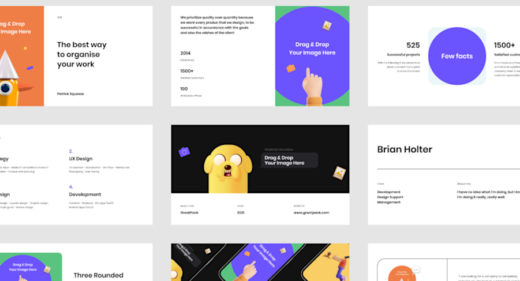 Free slides templates made in Figma