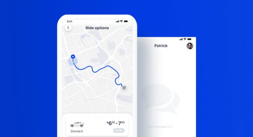 Free Taxi Figma UI kit