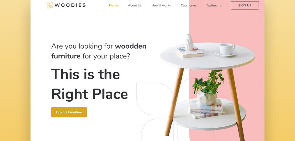 furniture-shop-figma-landing-page