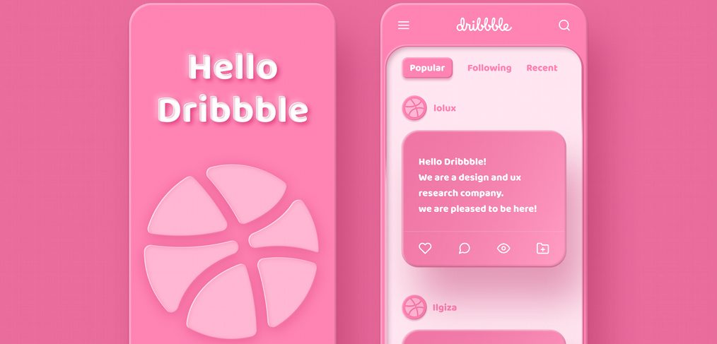 Hello Dribbble Figma shot