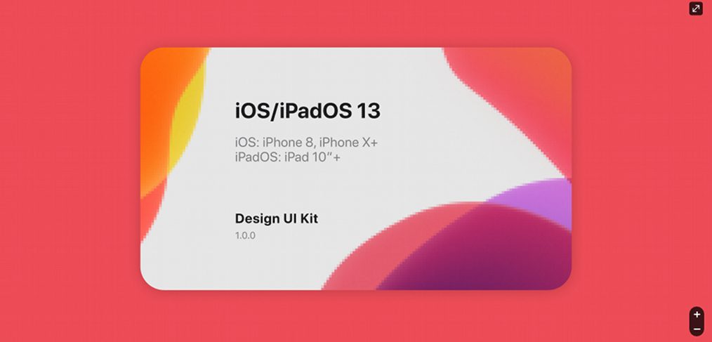 iOS 13 & iPadOS 13 Figma UI kit