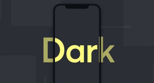 iPhone X Dark Figma mockup