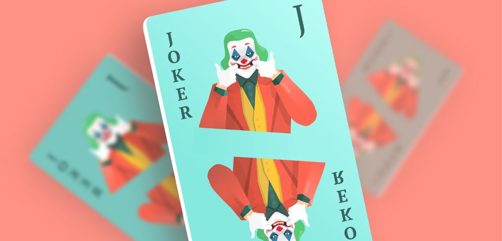 Joker card Figma illustration