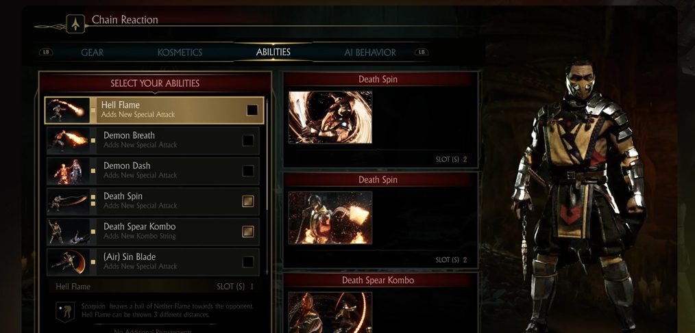 Mortal Kombat 11 Game UI Figma