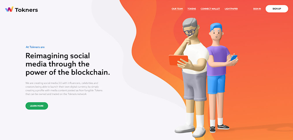 NFT Figma landing page