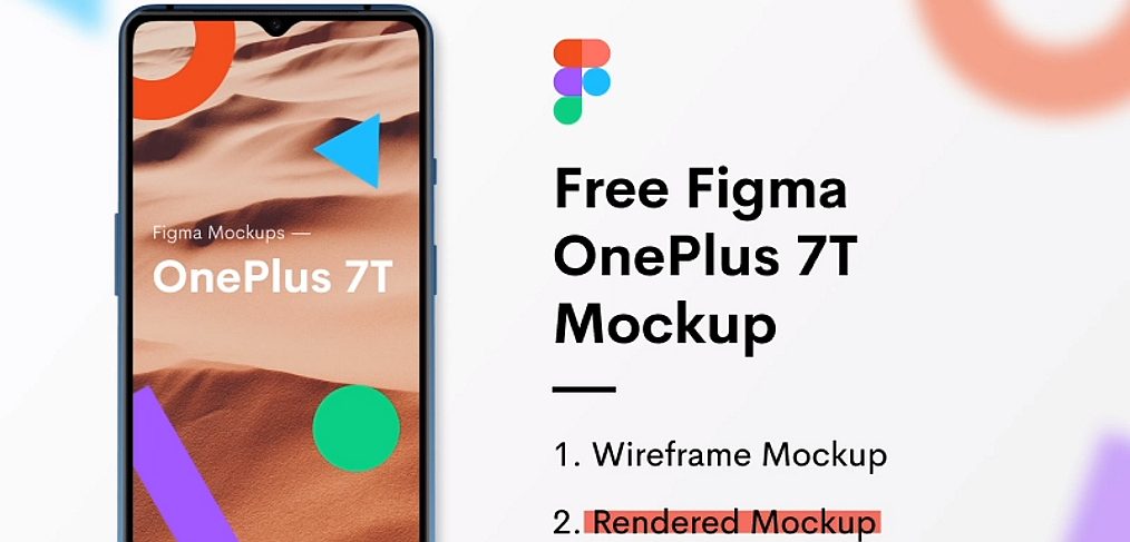 OnePlus 7T Figma mockup