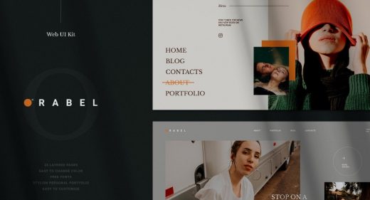 Orabel Web UI Kit for Figma