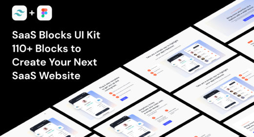 Saas blocks UI kit for Figma & Tailwind CSS