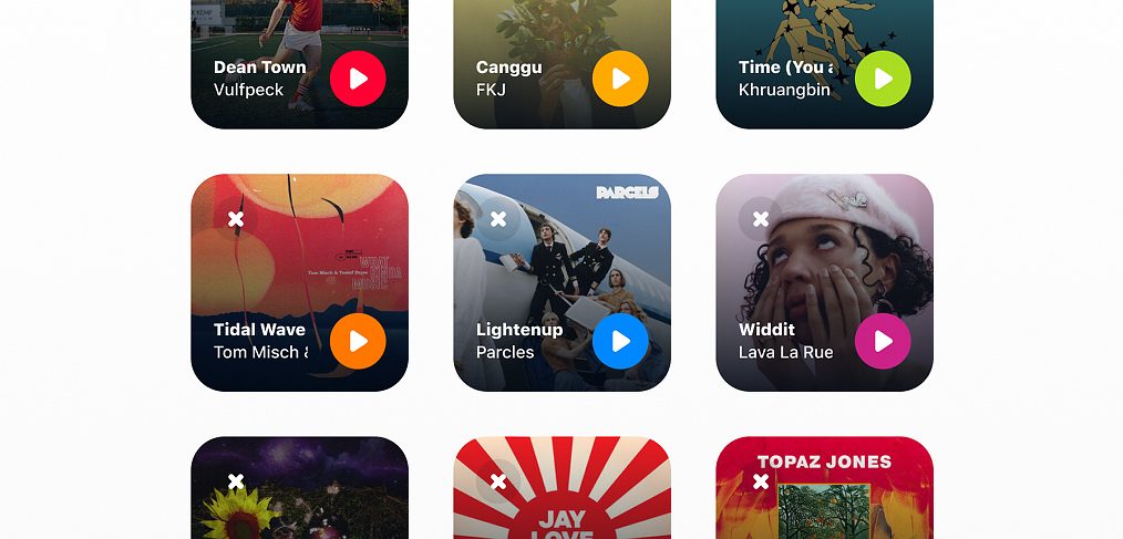 Shazam iOS 14 Figma widget