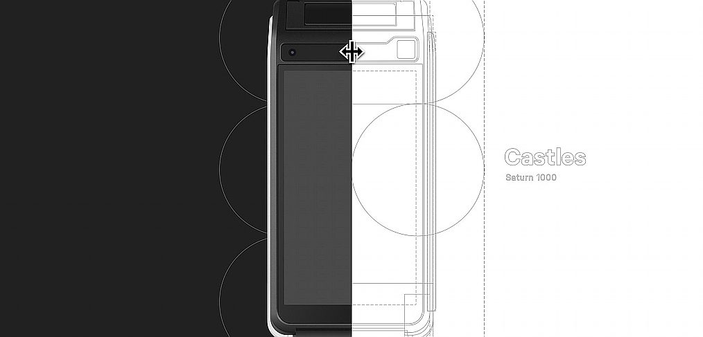 SmartPOS device Figma mockup