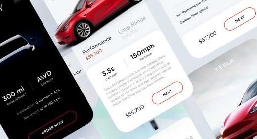 Tesla Configuration Figma template