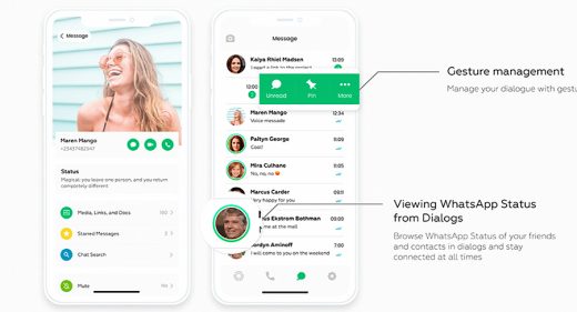 Whatsapp Figma redesign