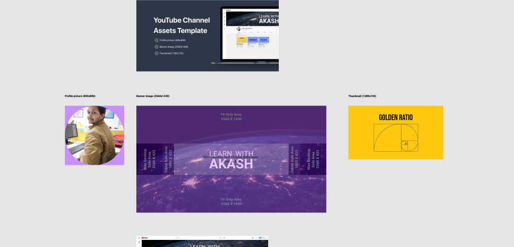 Youtube assets generator for Figma