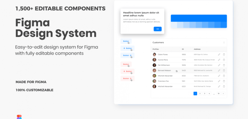 Massive Figma Premium Design System