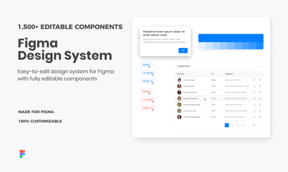 Massive Figma Premium Design System